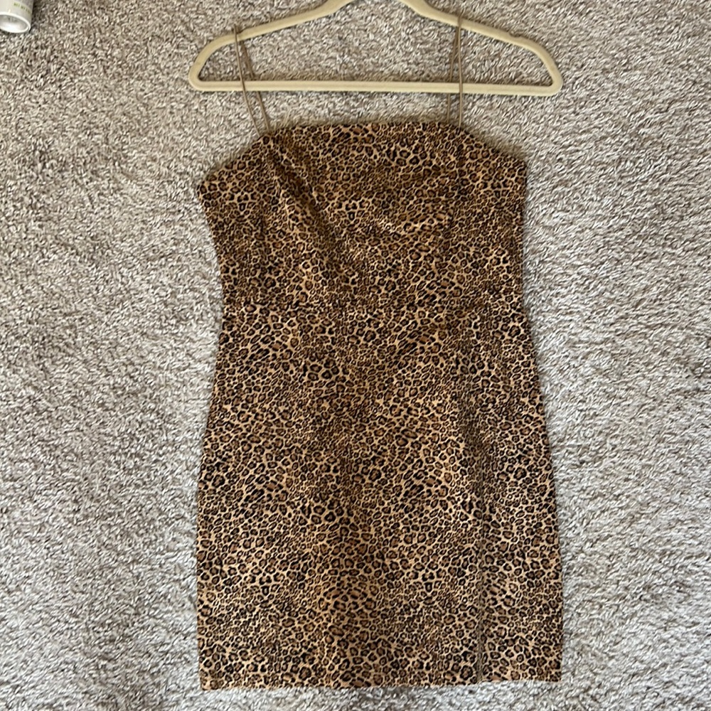 Urban outfitters cheetah mini dress